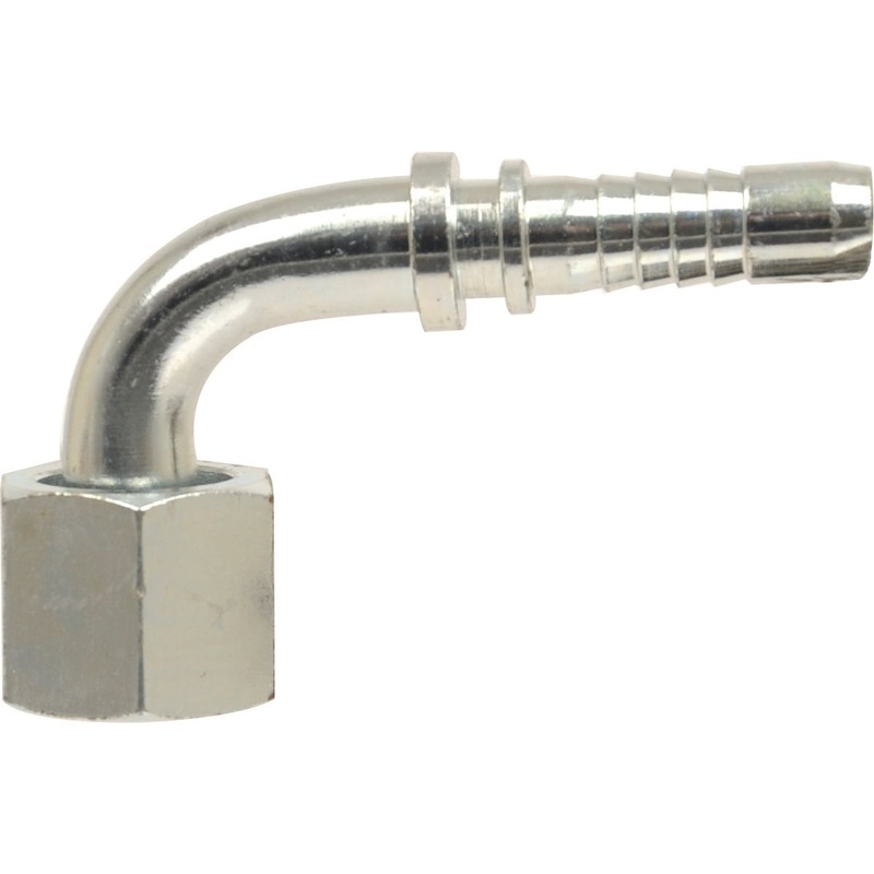 Dicsa ORFS Hose Insert 3/4'' x 1 3/16'' Female Thread 90 Swept Swivel | Sparex Part No.S.116988