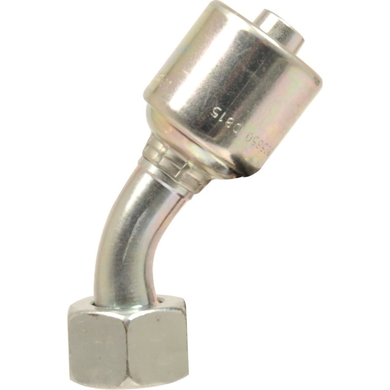 Gates Metric 24 Hose Insert 1/4'' x M16 x 1.50 Female 135 Swept Swivel - S.116316