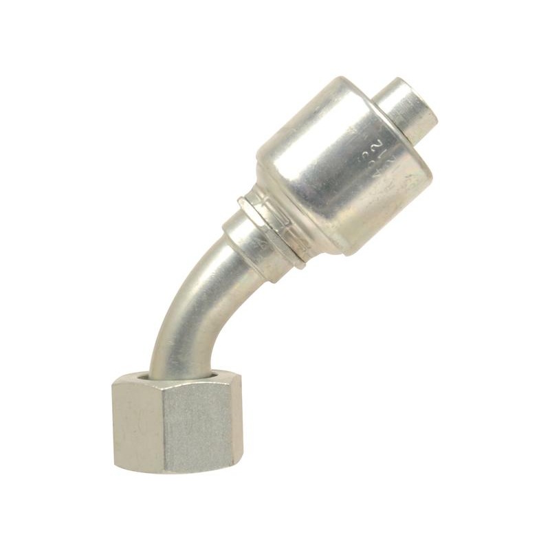 Gates ORFS Hose Insert 1/4'' x 9/16'''' Female 135 Swept Swivel | Sparex Part Number: S.116395