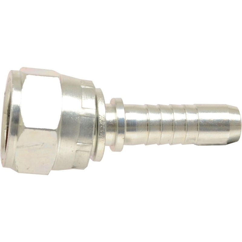 Dicsa JIC 37 Hose Insert 3/8'' x 5/8'' Female Thread Straight Swivel | Sparex Part No.S.116724