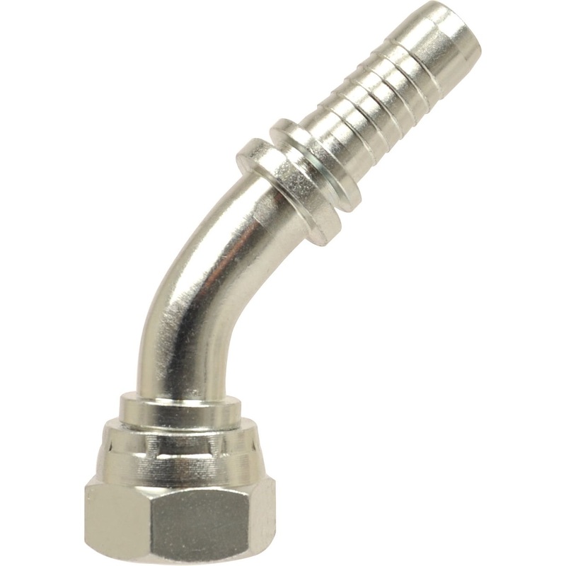 Dicsa BSP 60 Hose Insert 1/2'' x 1/2'' Female Thread 135 Swept Swivel | Sparex Part No.S.53077