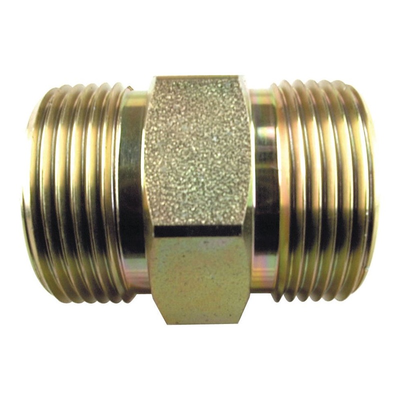 Hydraulic Adaptor ORFS 9/16''UNF male - ORFS 9/16''UNF male | Sparex Part No.S.10692