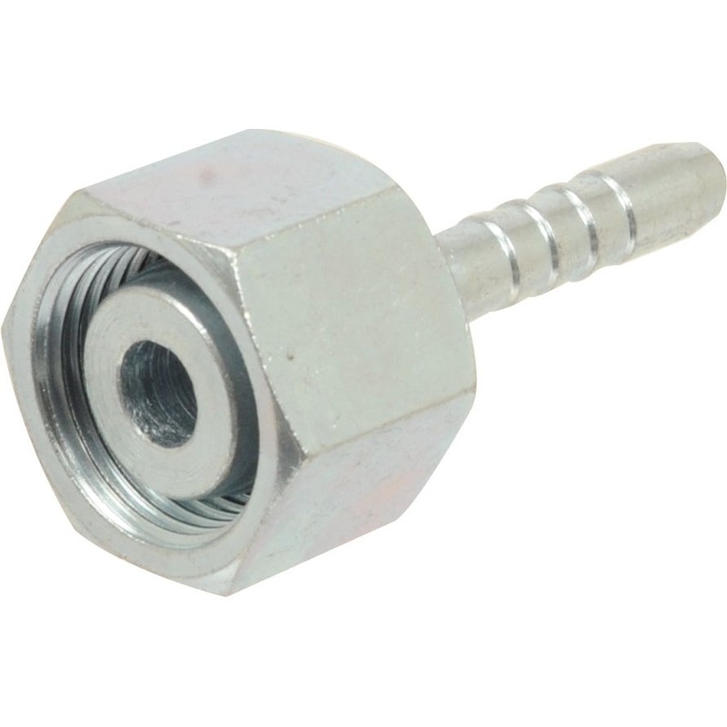 Dicsa Metric (French Gas) 24 Hose Insert 3/8'' x M24 x 1.5 Female Thread Straight Swivel | Sparex Part No.S.116899