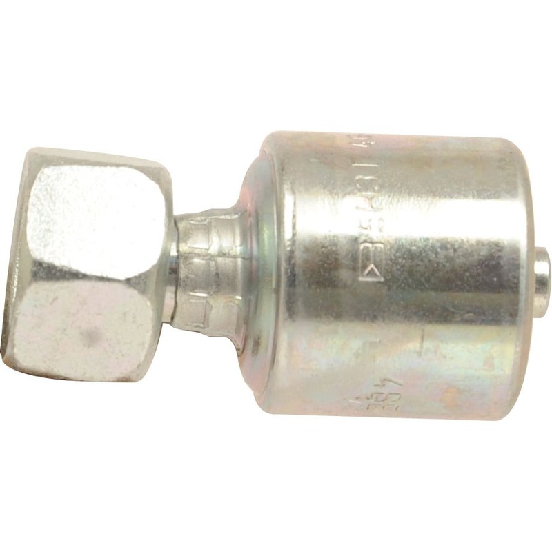 Gates BSP 60 Hose Insert 1/4'' x 1/4'' x 19 TPI; Female Straight Swivel - S.116117