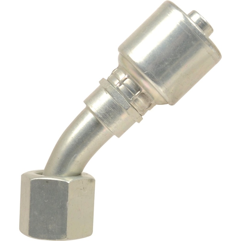 Gates JIC 37 Hose Insert 1/2'' x 3/4'''' Female 135 Swept Swivel - S.116217