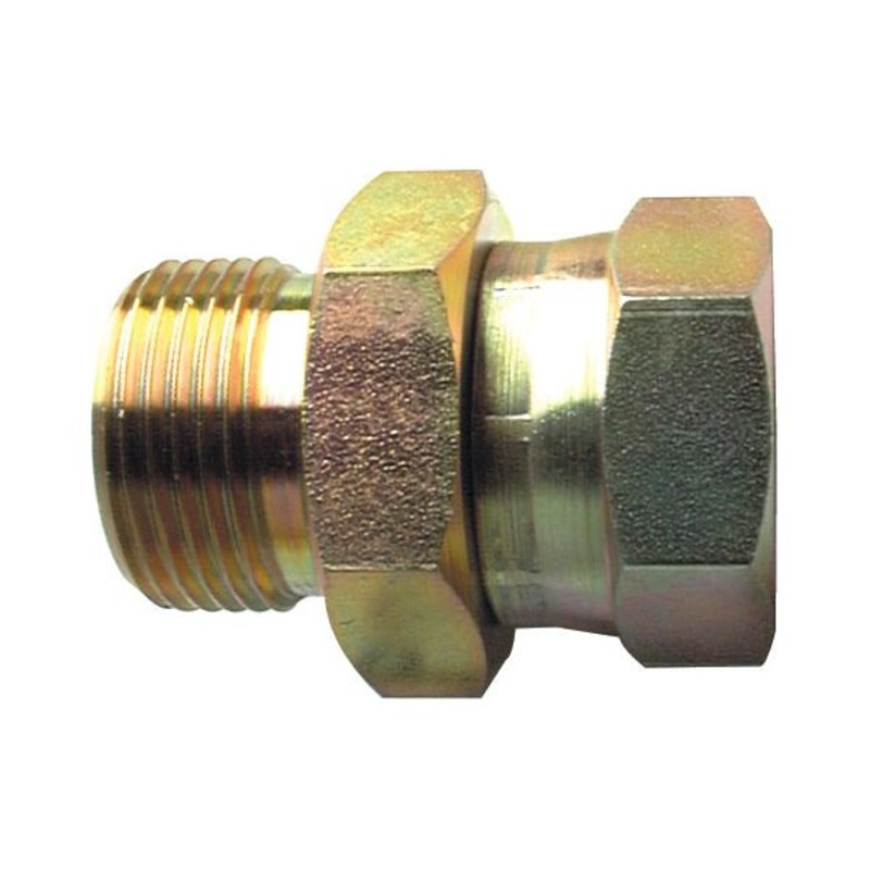 Hydraulic Adaptor 1/2'' BSP Male x 5/8'' BSP Swivel Female | Sparex Part No.S.11964