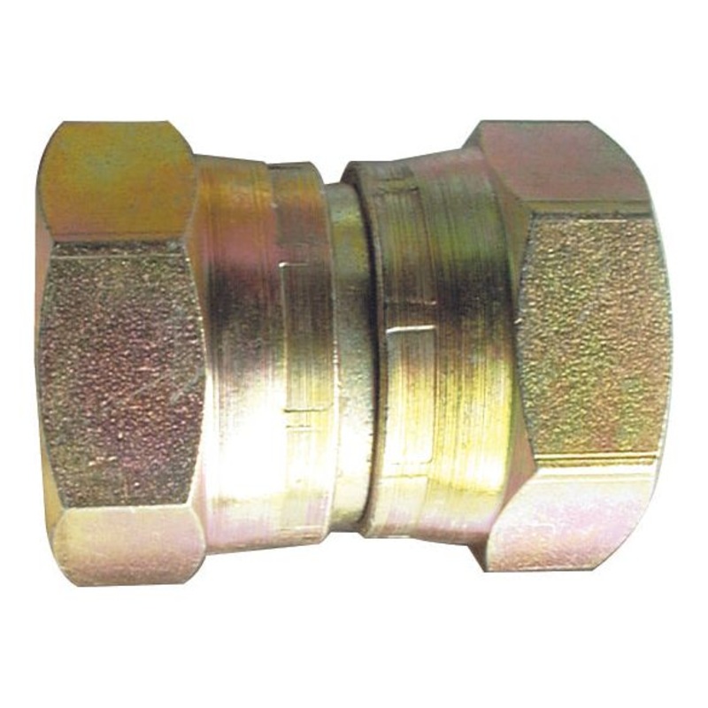 Hydraulic Adaptor 1/2'' BSP Swivel Female x 5/8'' BSP Swivel Female | Sparex Part No.S.12005