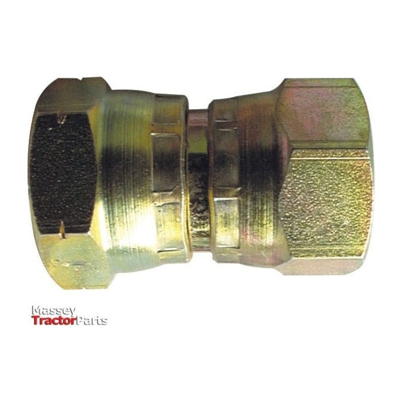 Hydraulic Adaptor 1/2'' BSP Swivel Female x M22x1.50 Metric Swivel Female | Sparex Part No.S.12018