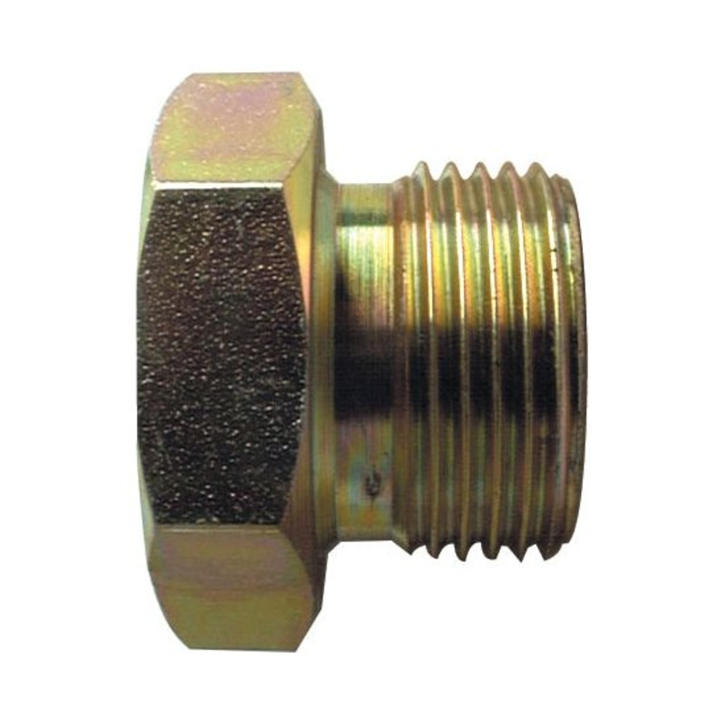 Hydraulic Adaptor 1'' BSP 60 Coned Plug | Sparex Part No.S.14126