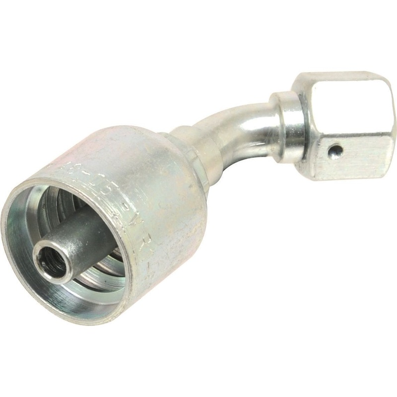 Parker Metric Hose Insert 5/16'' x M14 x 1.50 Female 135 Swept Swivel Light Series - S.3341405