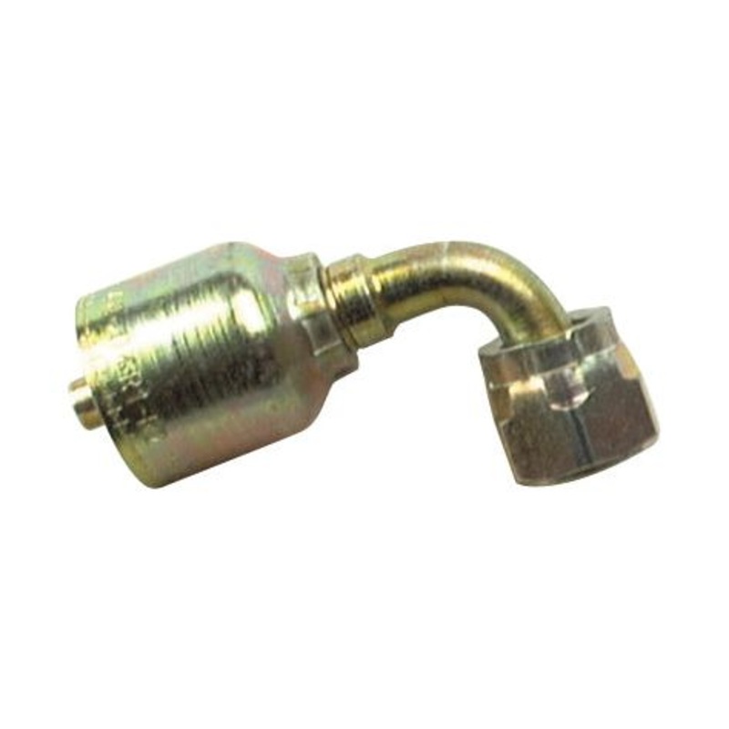 Parker ORFS Hose Insert 3/8'' x 11/16'' x 16'' Female 90 Swept Swivel - S.3881106