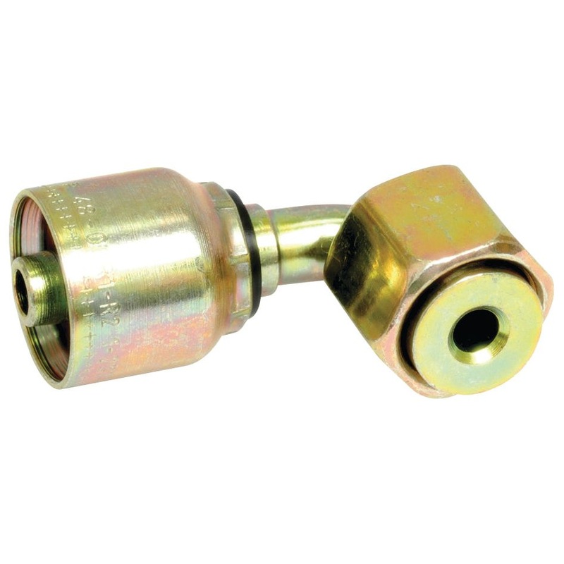 Parker ORFS Hose Insert 5/16'' x 11/16'' x 16'' Female 90 Swept Swivel - S.3881105