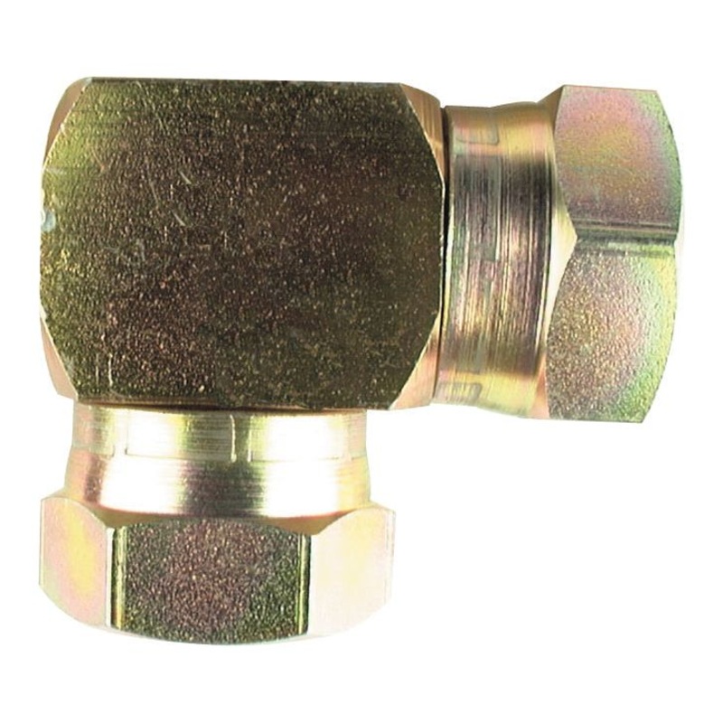 Hydraulic Adaptor 1''BSP female - 1''BSP 90compact female | Sparex Part No.S.35121