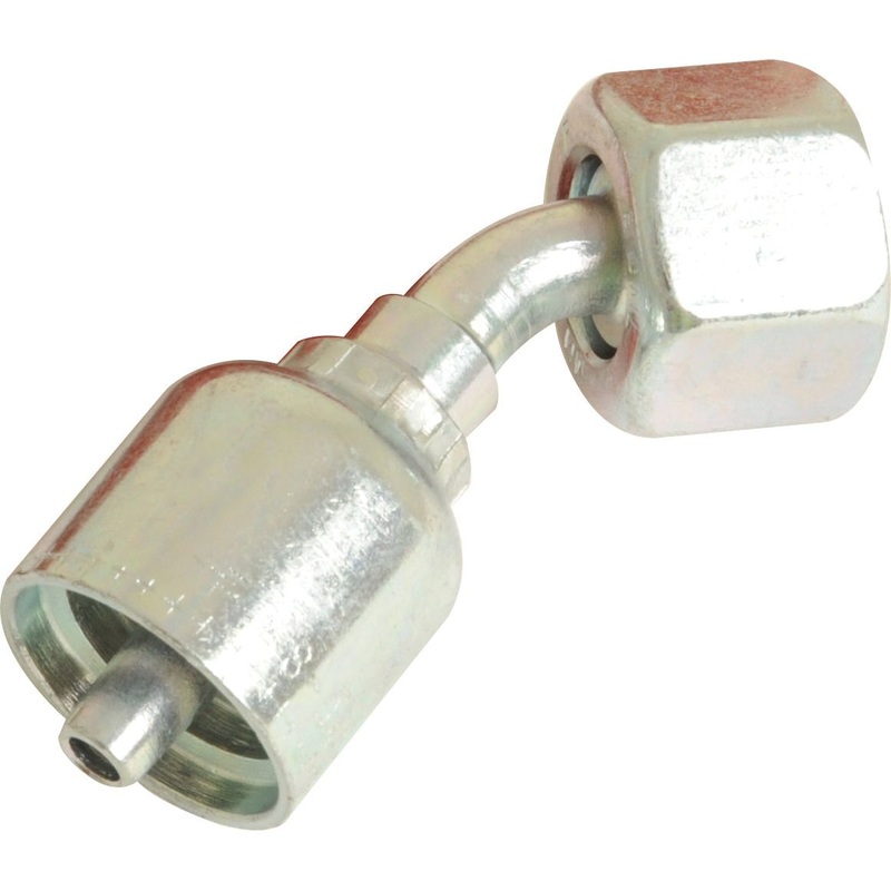 Parker ORFS Hose Insert 1/4'' x 11/16'' x 16'' Female 135 Swept Swivel - S.3871104