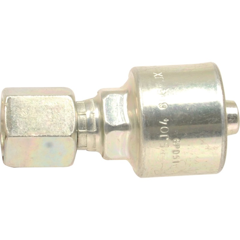 Gates JIC 37 Hose Insert 3/4'' x 1 1/16'''' Female Straight Swivel - S.116202