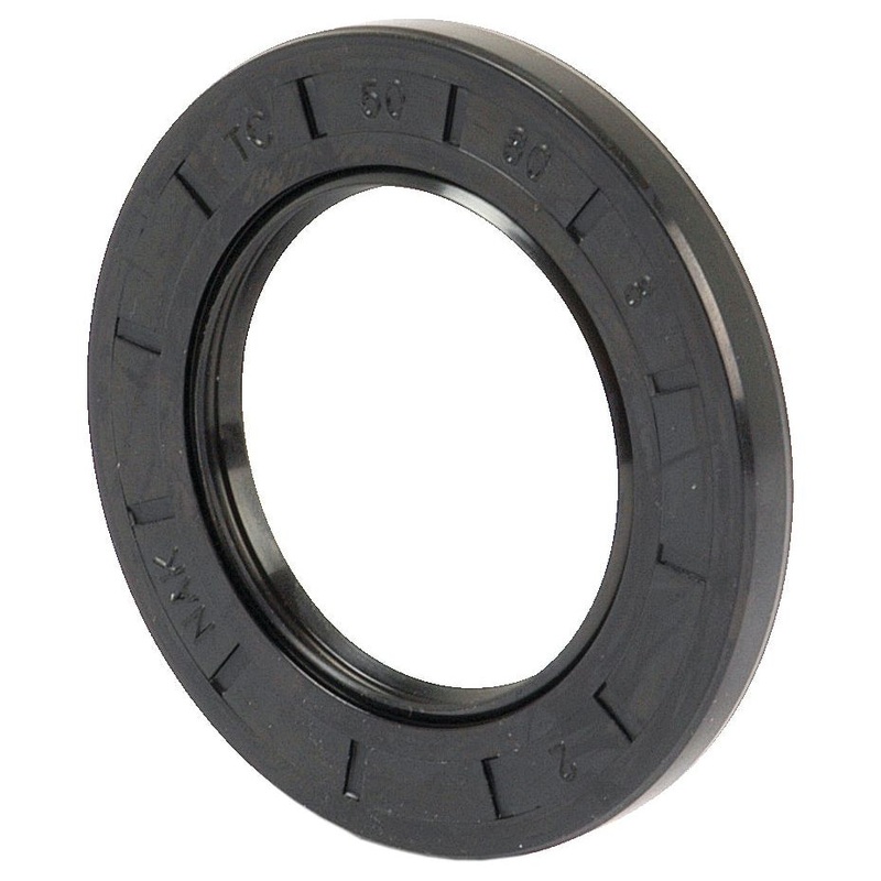 Metric Rotary Shaft Seal, 50 x 80 x 8mm Double Lip | Sparex Part No.S.50385
