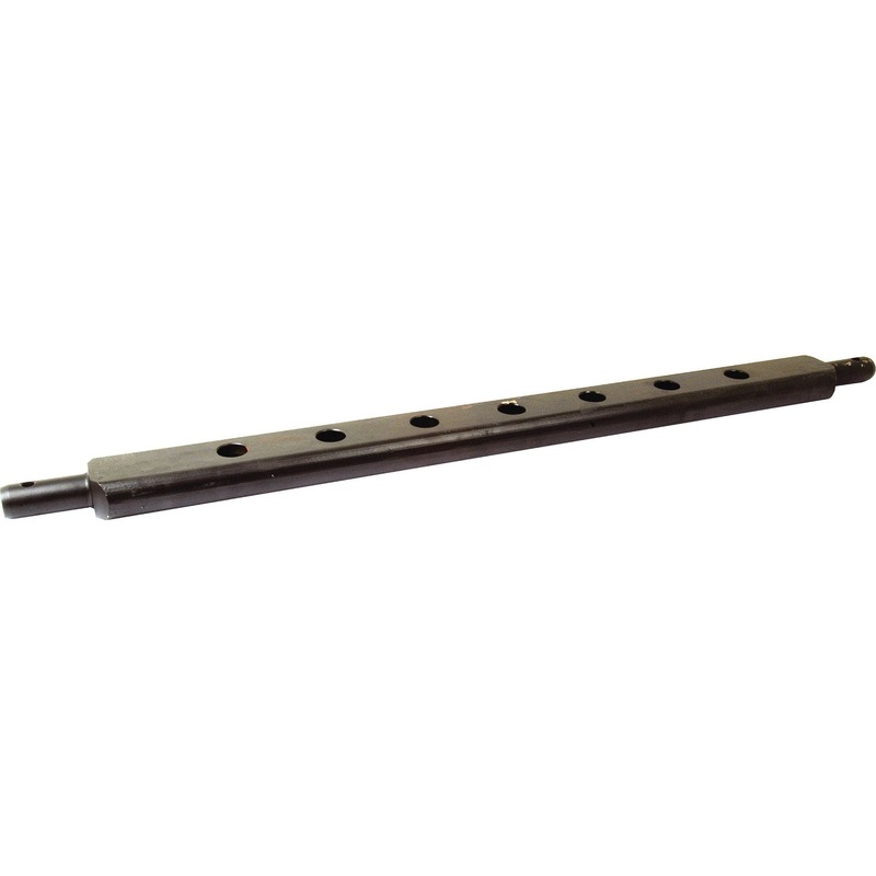 Flat Drawbar (Cat. 1) No. holes: 7, 648mm | Sparex Part No.S.5009