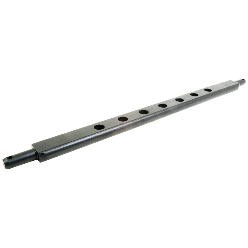Flat Drawbar (Cat. 2) No. holes: 7, 1000mm | Sparex Part No.S.15081