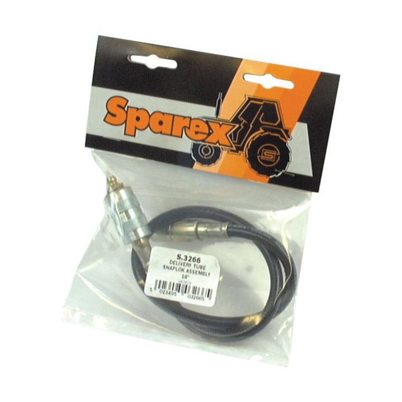 Grease Gun Tube - Flexible (1/8'' BSPT) 45cm (1 pc. Agripak) | Sparex Part No.S.3266