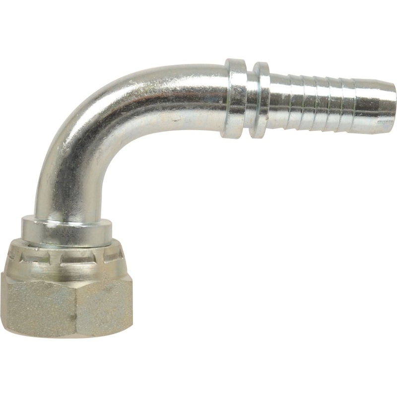 Dicsa BSP 60 Hose Insert 1'' x 1'' Female Thread 90 Swept Swivel | Sparex Part No.S.53069