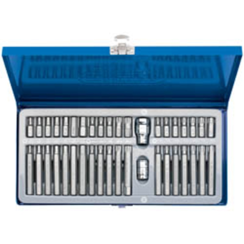 Draper Expert Tx-Star Hex. & Spline Mechanic's Bit Set, 3/8, 1/2" Sq. Dr. (40 Piece) - MH40/SC/B
