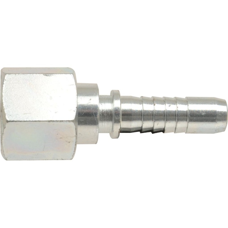 Dicsa ORFS Hose Insert 1/2'' x 1'' Female Thread Straight Swivel | Sparex Part No.S.28735