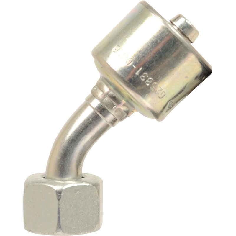 Gates BSP 60 Hose Insert 5/8'' x 5/8'''' Female 135 Swept Swivel | Sparex Part No.S.116139