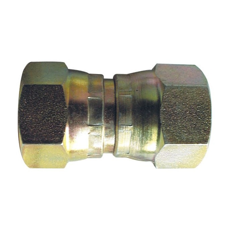 Hydraulic Adaptor 1/2'' BSP Swivel Female x 3/4'' JIC Swivel Female | Sparex Part No.S.12010